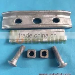 Hot Sale Hot Rolled Steel Straight and Angle Galvanized 3 Holes Suspension Clamp thumbnail-4