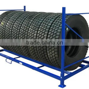 Hot Sale Foldable and Stackable Tire Rack TR1001 thumbnail-2