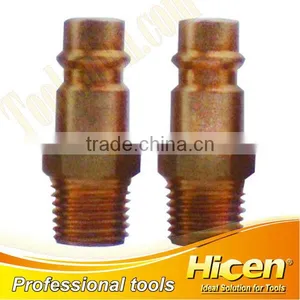 Brass Hose Male Nipple, Pipe Fitting, Air Quick Couple thumbnail-1