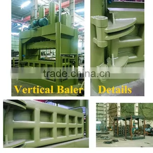 350T Vertical Hydraulic Aluminum Scrap Copper Metal Compactor thumbnail-5