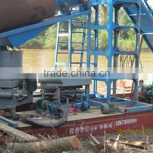 2015 Hot Sale New Type Design Chain Bucket Gold Dredger for Sale thumbnail-1