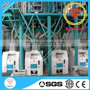 Hot China Manufacturer Corn Flour Grinding Machine/ Maize Grits Mealie Milling Machine/ Corn Mealie Meal Grinder With Price thumbnail-1