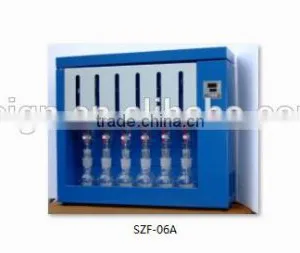 Sample Processing Equipment Lab Testing Machine Auto Fat Analyzer SZF06 (Soxhlet Extractor) thumbnail-2