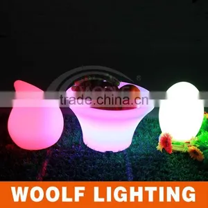 Garden/Night Club/Home LED High Flower Pot LED Fruit Pot Planter thumbnail-1