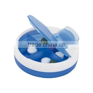 Portable Travel Plastic Medicine Pillbox Pill Organizer Customer Logo Printed thumbnail-1