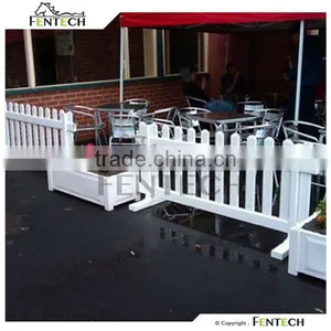 Fentech High Quality Widely Used Plastic Portable Fence thumbnail-1