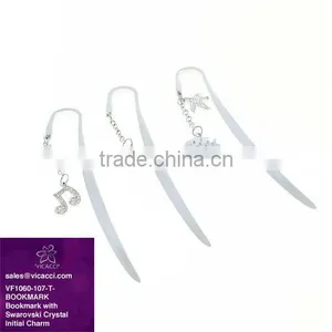 Fancy Charm Bookmark With Crystals From Swarovski thumbnail-1