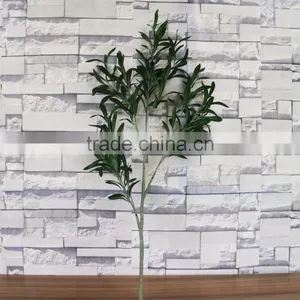Artificial Olive Branch Fake Olive Leaves Silk Olive Spray thumbnail-1
