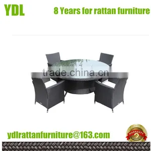 Youdeli Rattan Furniture Rattan Chair Rattan Dining Room Set thumbnail-1