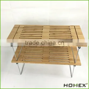 Bamboo Toilet Corner Shelf/ Stacking Rack Homex-BSCI thumbnail-1