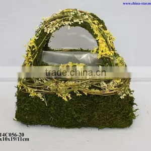 Moss Handbag for Flower thumbnail-1