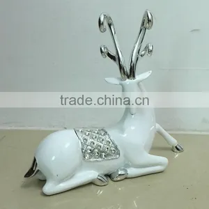 Polyresin Deer Statue Decoration thumbnail-1