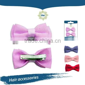 2017 New Design Hair Bows With Clips for Woman Girl Baby thumbnail-2