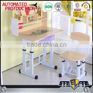 Kids Cartoon Study Table and Chair Kids Homework Table thumbnail-4