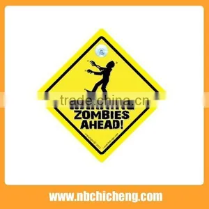 Plastic Safety Warning Sign Board With Suction Cup thumbnail-2