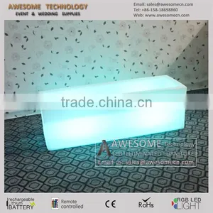16 Colors Changing Led Lighted Shelf / Bar Shelf thumbnail-2