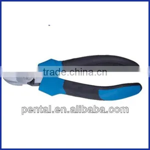 Double Color TPR Handle Diagonal Cutting Plier thumbnail-1