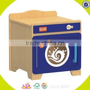 Wholesale Preschool Kitchen Furniture Toy, Wooden Pretend Kitchen Toy, Best Design Children Wooden Pretend Kitchen Toy W10C273 thumbnail-3