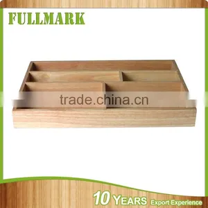 Reliable Quality Wooden Premium Quality New Product Promotion Kitchen Cutlery Tray thumbnail-1