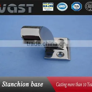 Stainless Steel Marine Hardware Boat Stanchion, Stanchion Base thumbnail-3