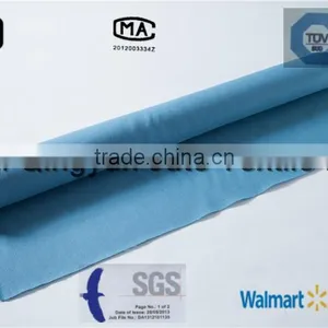 57'' Wide Blue Jute Burlap Fabric in Rolls thumbnail-1