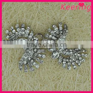Fashionable Wholesale Rhinestone Metal Button for Decoration WBK-1504 thumbnail-1