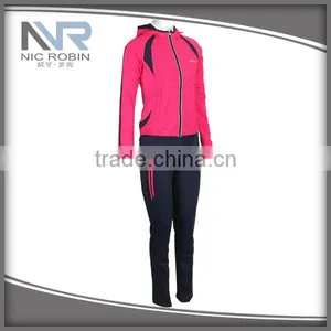 Wholesale Tracksuit Custom Long Sleeve Set Active Sportswear thumbnail-6