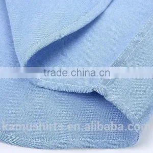 Mens Long Sleeve Dress Shirts Cotton Oxford Shirts thumbnail-5