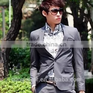 Formal Official Men Slim Fit Suit BSPS0258 thumbnail-1