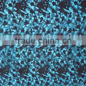 Promotional Embroidery Sequins and Beaded Lace Trim for Wedding Dress With Bottom Price thumbnail-4