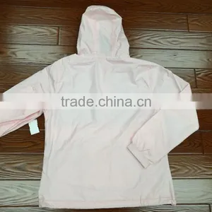 2017 Wholesale Hot Selling Poly Pongee Mens Womens Rain Jacket thumbnail-2