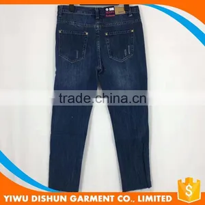 Women Wholesale Latest Design Ripped Jeans thumbnail-6