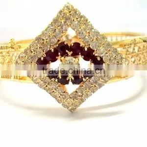 Fashion Bracelet Indian Design, Hand Enamelled Cuff Bracelet thumbnail-1