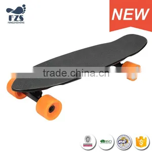 HSJ178 PU Material Mini Skate Board Fish Electric Skateboard thumbnail-2