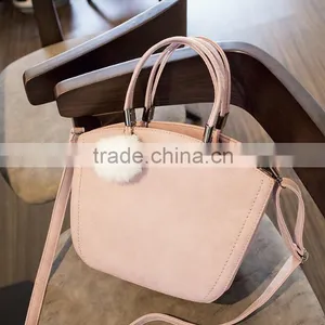 Zm50118b 2017 New Design Women Single Shoulder Bucket Bag Fashion Lady pu Leather Handbag thumbnail-2