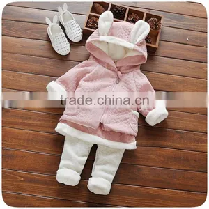 Children Girl Winter Warm Coat Children Girls Clothing Sets Leisure Kids Wholesales Clothes thumbnail-1
