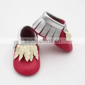 Genuine Leather Moccasin Shoes Baby Baba Shoes for Babies thumbnail-3