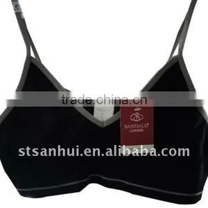 Seamless Sports Bra With Shadow Pattern thumbnail-1