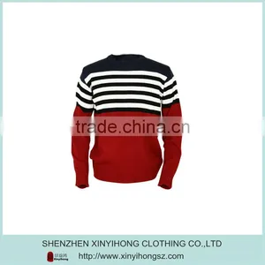 Triple Colors Eco Friendly Cotton Stretch Mens Knitwear For Golf thumbnail-1