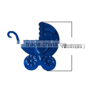 PVC Confetti Party Decoration Baby Shower Baby Carriage At Random thumbnail-2