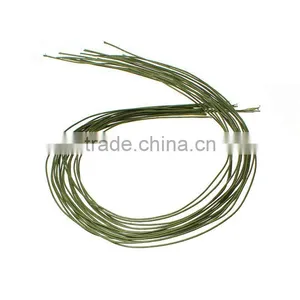 DIY Handcraft Supply Artificial Floral Wire Flower Stem Green 60.0cm x 1.3mm, 20 PCs thumbnail-1
