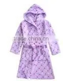 2014 Xinbo Purple Child Baby Coral Fleece Bathrobe thumbnail-1