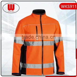 High Visibility Jacket With Reflector thumbnail-1