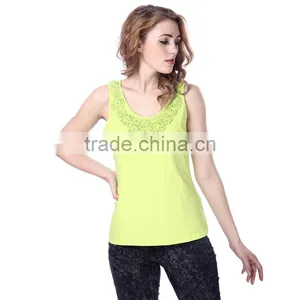Women's Beaded Stringer Tank Top Wholesale Tank Top thumbnail-1