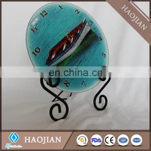 Sublimation Blank Tempered Glass Clock Face Glass Clock thumbnail-1