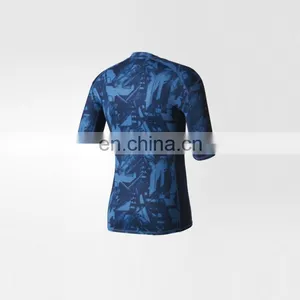 Short Sleeve Running Wear Men Sport Compression thumbnail-3