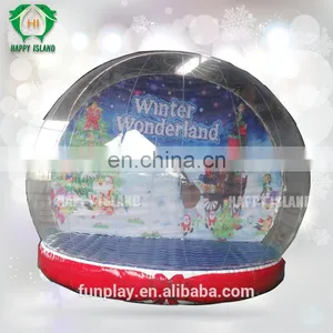 Hot Sale!Christmas Decoration Snow Globe,commercial Inflatable Snow Globe,snow Globe for Sale thumbnail-1