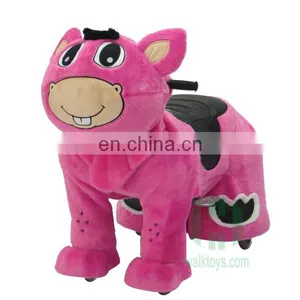 Funny Kid Toys Electrci Ride on Horse Coin Operated Ride on Animal Toys for Sale thumbnail-1