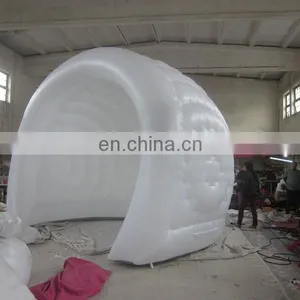 Customized Small Inflatable Tent, Led Inflatable Booth of Helmet thumbnail-1
