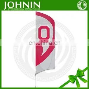 Promotional Advertising Custom Fabric Knitted Polyester Feather Flag thumbnail-5